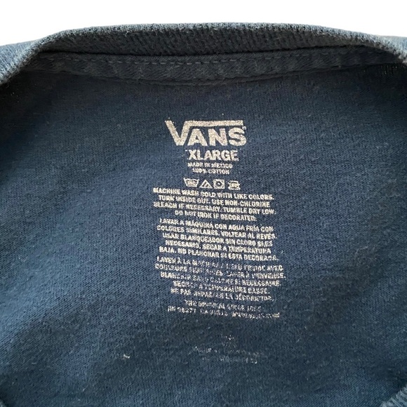 VANS Sunset Waves Logo Skate Surf Tee Shirt Men XL - Picture 4 of 5